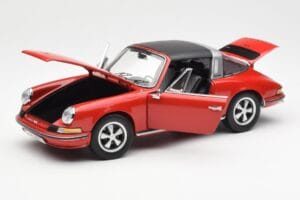 Porsche 911 Targa S Rdeč Schuco 1:18 450036200 Kovina – slika 2 od 9