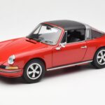Porsche 911 Targa S Rdeč Schuco 1:18