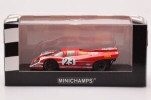 Porsche 917 #23 H. Herrmann / R. Attwood 24 Hours of Le Mans Winner 1970 Minichamps 1:43 WAP0200190B Kovina – slika 4 od 4