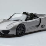 Porsche 918 Spyder Prototip Siva Metalik Minichamps 1:18