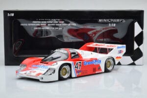 Porsche 956K Grand Prix Preston Henn T-Bird Swap Shop #47 D. Galica / D. Sutherland / P. Henn Brands Hatch 1000km 1983 Minich – slika 6 od 6