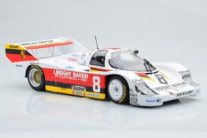 Porsche 956K Lindsay Saker #8 B. Wollek / C. Serra / S. Johansson 1000km Kyalami 1983 Minichamps 1:18 155836698 Kovina – slika 4 od 6