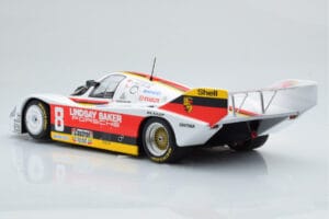 Porsche 956K Lindsay Saker #8 B. Wollek / C. Serra / S. Johansson 1000km Kyalami 1983 Minichamps 1:18 155836698 Kovina – slika 5 od 6