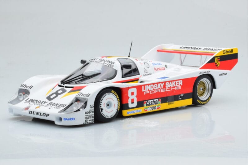 Porsche 956K Lindsay Saker #8 B. Wollek / C. Serra / S. Johansson 1000km Kyalami 1983 Minichamps 1:18