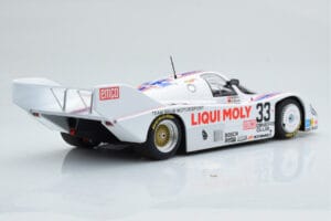 Porsche 956K Liqui Moly Brun Racing #33 H-J. Stuck / H. Grohs / W. Brun 1000km Spa 1983 Minichamps 1:18 155836633 Kovina – slika 2 od 6