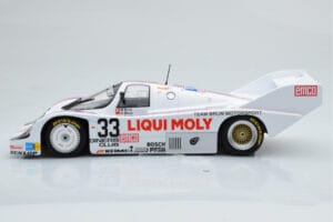 Porsche 956K Liqui Moly Brun Racing #33 H-J. Stuck / H. Grohs / W. Brun 1000km Spa 1983 Minichamps 1:18 155836633 Kovina – slika 3 od 6