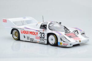 Porsche 956K Liqui Moly Brun Racing #33 H-J. Stuck / H. Grohs / W. Brun 1000km Spa 1983 Minichamps 1:18 155836633 Kovina – slika 4 od 6