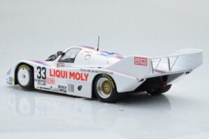 Porsche 956K Liqui Moly Brun Racing #33 H-J. Stuck / H. Grohs / W. Brun 1000km Spa 1983 Minichamps 1:18 155836633 Kovina – slika 5 od 6