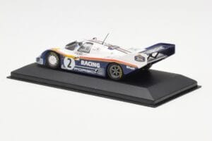 Porsche 956K #2 D. Bell / S. Bellof Winner 1000km of Fuji 1983 Minichamps 1:43 SBC009 Kovina – slika 3 od 4