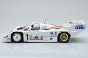Porsche 956K Warsteiner #1 B. Wollek / S. Johansson DRM Zolder Winner 1983 Minichamps 1:18 CA-WOL-06 Kovina – slika 3 od 6