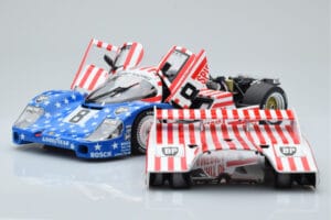 Porsche 956L Spirit of America #8 G. Follmer / J. Morton / K. Miller 24 Hours of Le Mans 1986 Minichamps 1:18 180866508 Kovin – slika 2 od 8