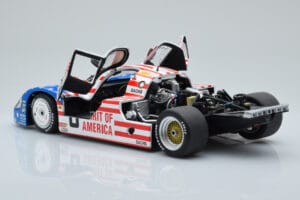 Porsche 956L Spirit of America #8 G. Follmer / J. Morton / K. Miller 24 Hours of Le Mans 1986 Minichamps 1:18 180866508 Kovin – slika 5 od 8