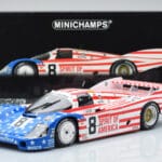 Porsche 956L Spirit of America #8 G. Follmer / J. Morton / K. Miller 24 Hours of Le Mans 1986 Minichamps 1:18 - image 8 of 8