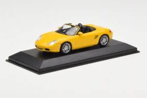 Porsche Boxster 986 Rumena Minichamps 1:43 400062072 Kovina – slika 2 od 4