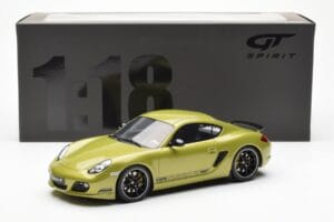 Porsche Cayman R 987 Peridot Metallic GT Spirit 1:18 GT425 Smola – slika 6 od 6
