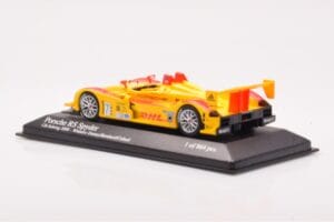 Porsche RS Spyder LMP2 #7 R. Dumas / T. Bernhard / E. Collard Sebring 12 Hours Winners 2008 Minichamps 1:43 400086807 Kovina – slika 3 od 4