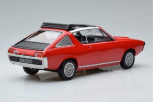 Renault 17 Gordini Decouvrable Rdeč Norev 1:18 185371 Kovina – slika 2 od 6