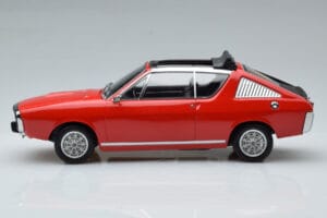 Renault 17 Gordini Decouvrable Rdeč Norev 1:18 185371 Kovina – slika 3 od 6