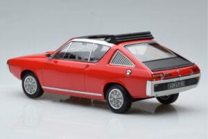 Renault 17 Gordini Decouvrable Rdeč Norev 1:18 185371 Kovina – slika 5 od 6