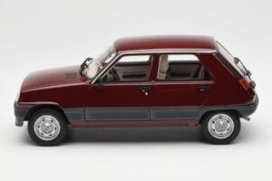 Renault 5 GTL Bordeaux Rdeč Otto 1:18 OT1059 Smola – slika 3 od 6