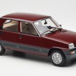 Renault 5 GTL Bordeaux Rdeč Otto 1:18 - image 4 of 6