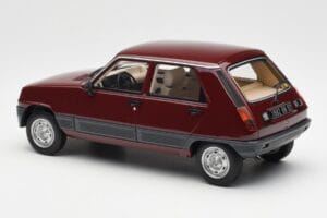 Renault 5 GTL Bordeaux Rdeč Otto 1:18 OT1059 Smola – slika 5 od 6