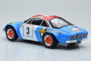 Alpine A110 #3 B. Darniche / A. Mahe Tour de Corse 1973 IXO 1:18 18RMC062B Kovina – slika 5 od 6