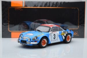 Alpine A110 #3 B. Darniche / A. Mahe Tour de Corse 1973 IXO 1:18 18RMC062B Kovina – slika 6 od 6