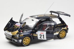 Renault Clio Williams DIAC #21 Jordan / Boyere Tour de Corse 1993 Norev 1:18 185228 Kovina – slika 2 od 8
