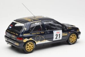 Renault Clio Williams DIAC #21 Jordan / Boyere Tour de Corse 1993 Norev 1:18 185228 Kovina – slika 3 od 8