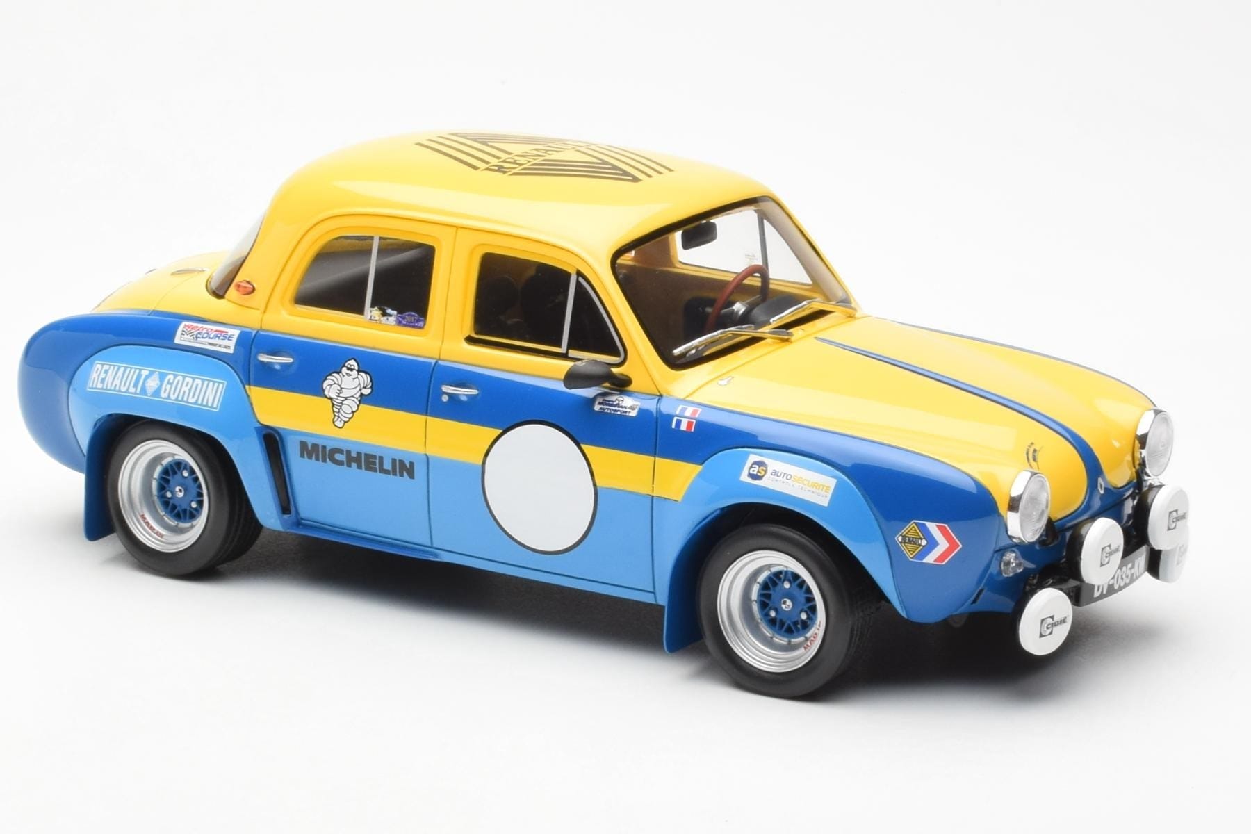 Renault Dauphine Proto 1600 Rumena Otto 1:18 OT1004 Smola – slika 4 od 6