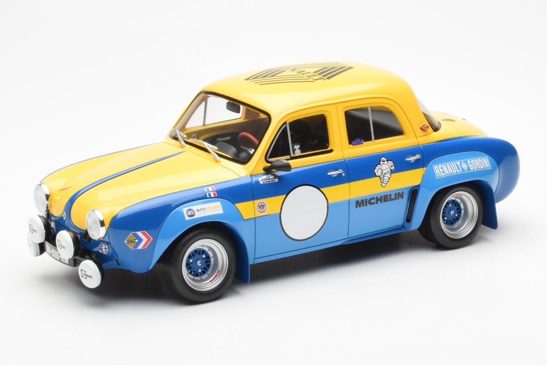 Renault Dauphine Proto 1600 Rumena Otto 1:18 OT1004 Smola