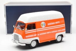 Renault Estafette Oranžna Assistance Course Norev 1:18 185123 Kovina – slika 10 od 10
