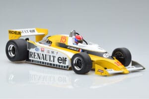 Renault RS10 Elf #15 J-P. Jabouille Winner France GP 1979 MCG 1:18 MCG18616F Kovina – slika 4 od 6