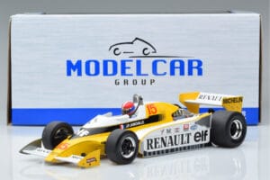 Renault RS10 Elf #15 J-P. Jabouille Winner France GP 1979 MCG 1:18 MCG18616F Kovina – slika 6 od 6