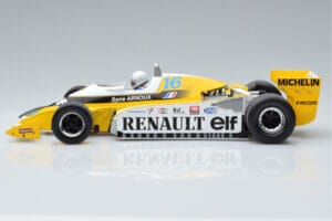 Renault RS10 Elf #16 R. Arnoux British GP 1979 MCG 1:18 MCG18617F Kovina – slika 3 od 6