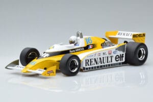 Renault RS10 Elf #16 R. Arnoux British GP 1979 MCG 1:18 MCG18617F Kovina