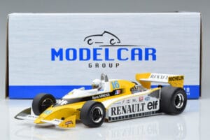 Renault RS10 Elf #16 R. Arnoux British GP 1979 MCG 1:18 MCG18617F Kovina – slika 6 od 6