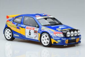 Renault Megane Maxi #6 S. Loeb / D. Elena Rallye Mont Blanc 2000 Otto 1:18 OT960 Smola – slika 4 od 6