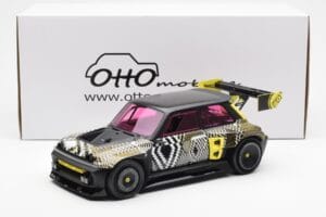 Renault R5 Turbo 3E Črn Otto 1:18 OT447 Smola – slika 6 od 6