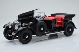 Rolls-Royce Phantom I Kabriolet Črna Kyosho 1:18 08931BK Kovina – slika 2 od 8