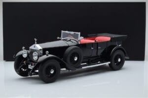 Rolls-Royce Phantom I Kabriolet Črna Kyosho 1:18 08931BK Kovina – slika 8 od 8