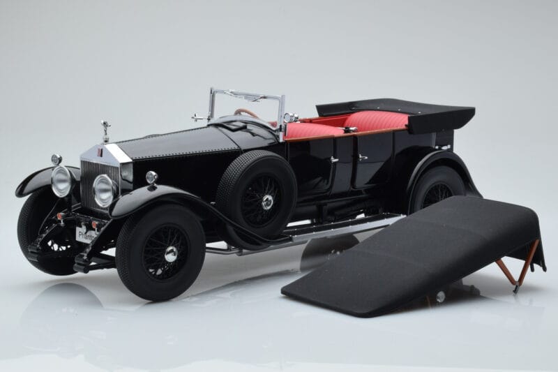 Rolls-Royce Phantom I Kabriolet Črna Kyosho 1:18