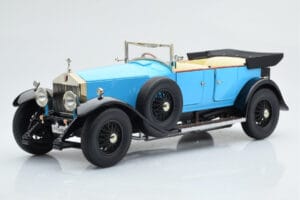 Rolls-Royce Phantom I Kabriolet Moder Kyosho 1:18 08931LB Kovina – slika 2 od 9