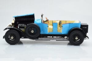 Rolls-Royce Phantom I Kabriolet Moder Kyosho 1:18 08931LB Kovina – slika 7 od 9