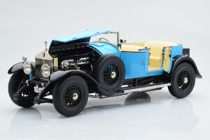 Rolls-Royce Phantom I Kabriolet Moder Kyosho 1:18 08931LB Kovina – slika 8 od 9