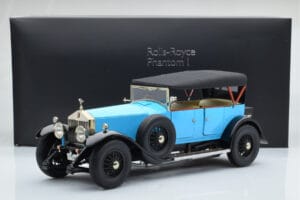 Rolls-Royce Phantom I Kabriolet Moder Kyosho 1:18 08931LB Kovina – slika 9 od 9