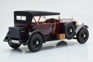 Rolls-Royce Phantom I Kabriolet Bordo Rdeča Kyosho 1:18 08931R Kovina – slika 3 od 10