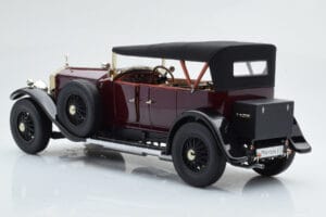 Rolls-Royce Phantom I Kabriolet Bordo Rdeča Kyosho 1:18 08931R Kovina – slika 6 od 10
