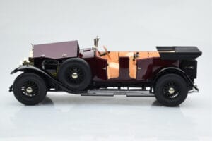 Rolls-Royce Phantom I Kabriolet Bordo Rdeča Kyosho 1:18 08931R Kovina – slika 8 od 10